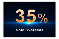 30 प्रतिशत बेचा oversea
